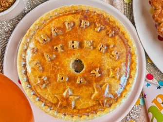 Fathers Day 2.2kg Traditional Celebration Pork Pie